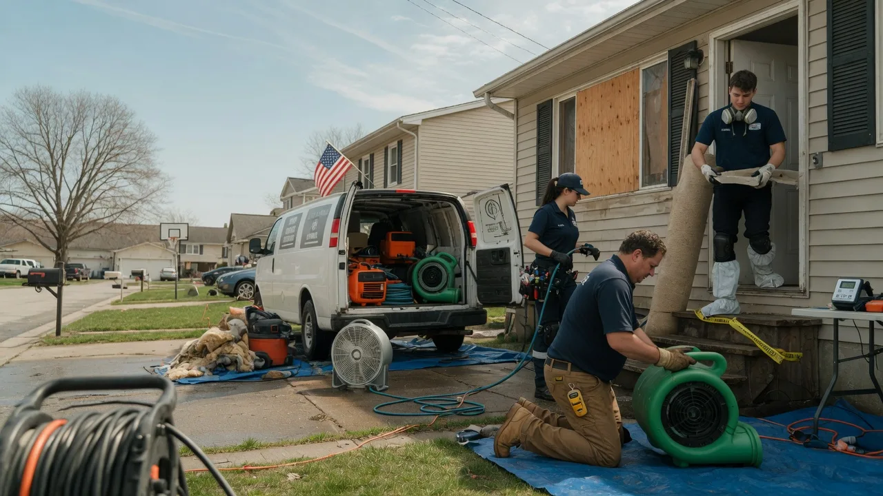 Water Damage Restoration in Hellier, KY near me
